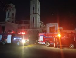 Masjid Ar-Rahman Pandeglang Terbakar, Diduga Akibat Konsleting Listrik