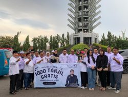 HIPPI Kota Cilegon Bagikan 1000 Takjil Gratis di Bunderan Landmark