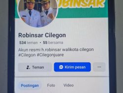 Akun Facebook Mengatasnamakan Wali Kota Cilegon Diduga Palsu