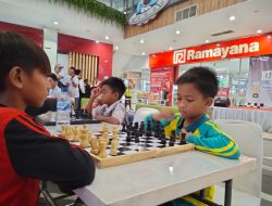 Ramayana Cilegon Jadi Arena Kejurkot Catur, Percasi Incar Bibit Atlet Junior