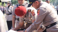 Kapolres Cilegon Pimpin Sertijab Pejabat Utama: Tekankan Profesionalisme dan Integritas