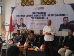 Lesman Bangun Kembali Pimpin SMSI Banten, Siapkan Langkah Besar Majukan Media Siber