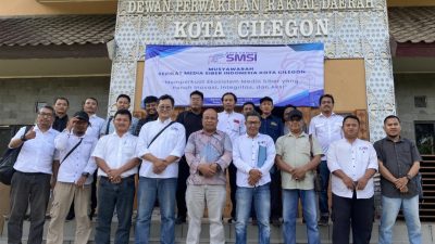 Wawan Kurniadi Terpilih Ketua SMSI Cilegon 2025–2028, Lesman Bangun Dorong Monumen Siber Nasional di Cilegon