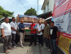 Bantu Korban Banjir Sumatera, Paguyuban Galian Pasir JLS Cilegon Salurkan Bantuan Kemanusiaan ke PMI