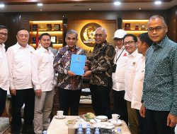 Audiensi dengan PWI, Ahmad Muzani: Hati Saya Tetap Wartawan 