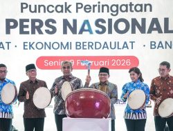 Menko Muhaimin Wakili Presiden Prabowo di Puncak HPN 2026 Banten: Pers Harus Jadi Ratu Peradaban di Era AI