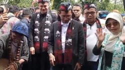 Meriah! Rombongan HPN 2026 Disambut Kesenian Tradisional di Pandeglang