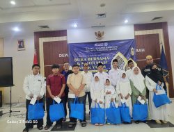 Safari Ramadhan Penuh Berkah, SMSI Tangsel Gandeng Pesantren Samawa Saluran Puluhan Bingkisan