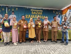 Tekan Harga Jelang Lebaran, Bazar Murah Ciwandan Ramai Pembeli