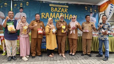 Tekan Harga Jelang Lebaran, Bazar Murah Ciwandan Ramai Pembeli