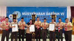 Kwarcab Cilegon Borong Tiga Penghargaan di Musda Pramuka Banten 2026