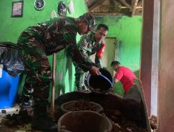 TMMD 128 Kodim Cilegon Bangun MCK di Mekarsari, Dorong Kesehatan dan Kualitas Hidup Warga