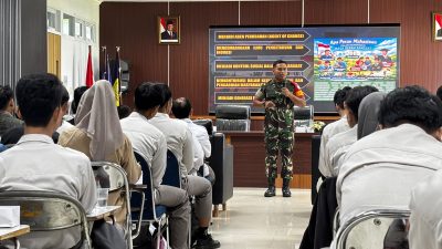 Kuliah Umum TMMD 128 di Untirta Tekankan Pentingnya Karakter dan Nasionalisme