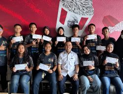Raih 11 Medali di POPDA Banten, PT Multi Group Holding Company Apresiasi Atlet Taekwondo Cilegon