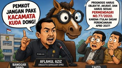 AFLAHUL AZIZ: PEMKOT JANGAN PAKE KACAMATA KUDA DONG!