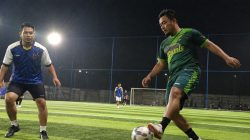 Robinsar Main Mini Soccer Bareng Wartawan, Perkuat Sinergi Pemkot Cilegon dan Media