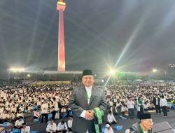 Guru Besar UIN Jakarta Prof. Hasani Ahmad Said Hadiri Zikir dan Doa Kebangsaan di Monas, Teguhkan Spirit Persatuan Bangsa