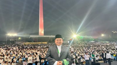 Guru Besar UIN Jakarta Prof. Hasani Ahmad Said Hadiri Zikir dan Doa Kebangsaan di Monas, Teguhkan Spirit Persatuan Bangsa