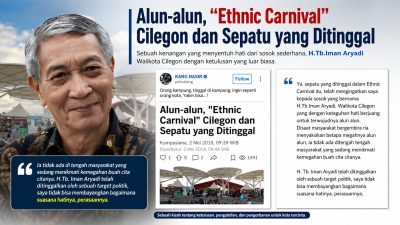 Sepatu Yang Ditinggal Di Alun-Alun