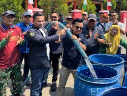 Saat Sumur di Pulomerak Mengering, PNKT dan Karang Taruna Datang Bawa 96 Ton Air Bersih untuk Warga Pulomerak