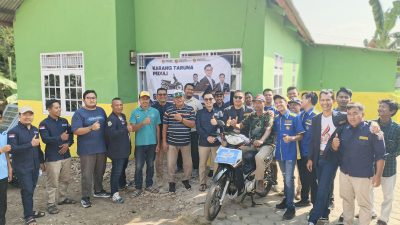 Karang Taruna Cilegon Buktikan Aksi Nyata, Korban Begal Motor Terima Motor Baru