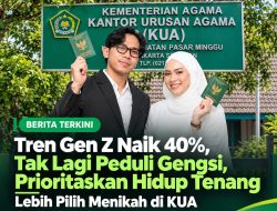 Gen Z Makin Pilih Nikah di KUA, Bukan Gengsi tapi Masa Depan