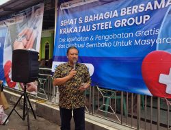 Krakatau Steel Gelar Bakti Sosial, Warga Ciwandan Dapat Cek Kesehatan Gratis hingga Bantuan Sembako