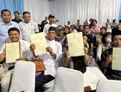 Kantah Kabupaten Serang Dukung Penyerahan Sertipikat PTSL dan Bedah Rumah di Jakarta Barat